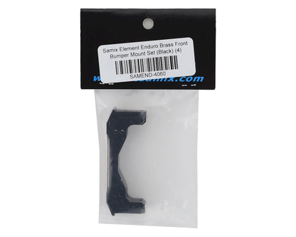 Samix Element Enduro Brass Front Bumper Mount (Black)