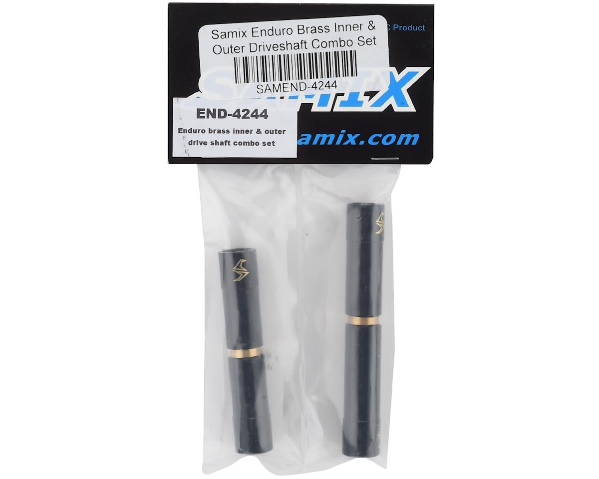 Samix Enduro Brass Inner & Outer Driveshaft Combo Set