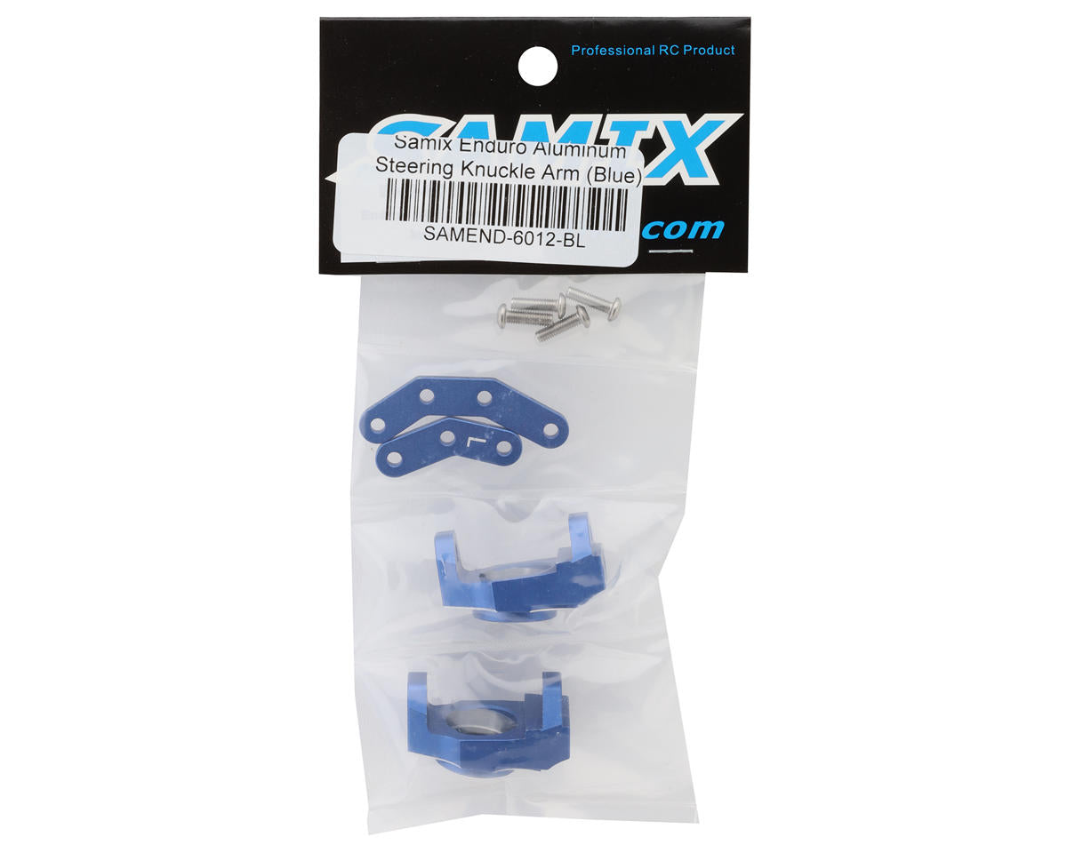 Samix Enduro Aluminum Steering Knuckle Arm (Blue)