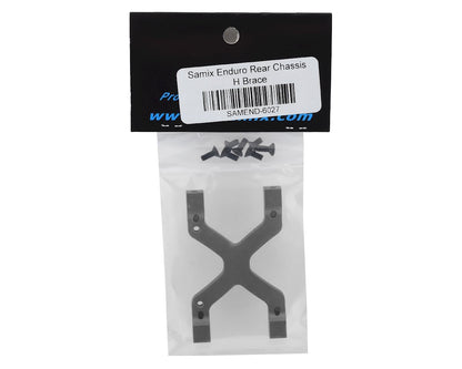 Samix Enduro/SCX10 II Rear Chassis H Brace (Grey)