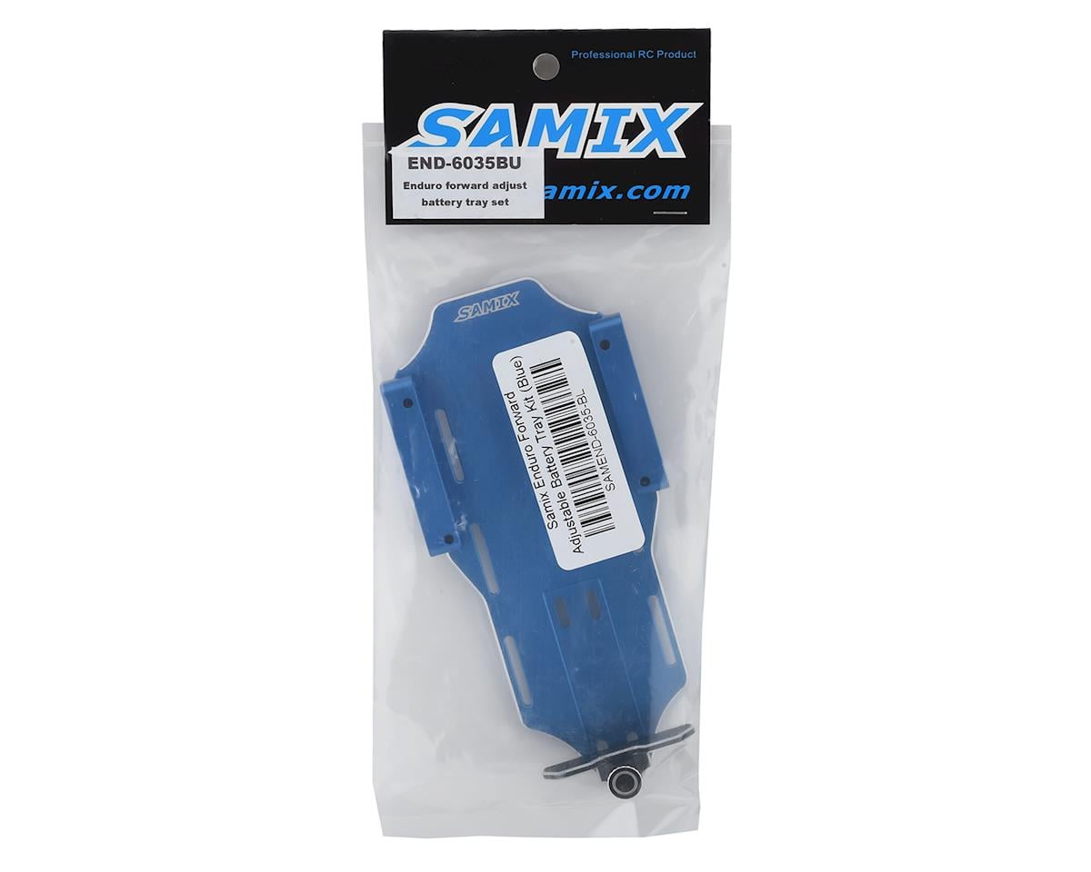 Samix Enduro Forward Adjustable Battery Tray Kit (Blue)