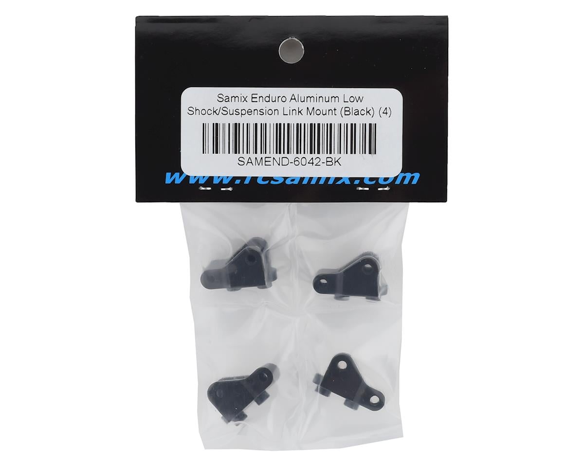 Samix Enduro Aluminum Low Shock/Suspension Link Mount (Black) (4)