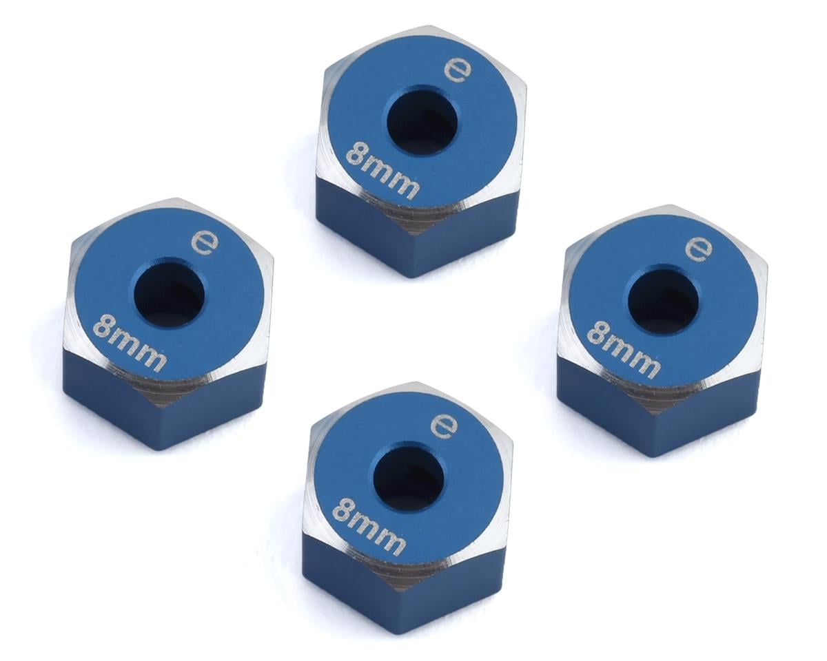 Samix Element Enduro Aluminum Hex Adapter (Blue) (4) (8mm)