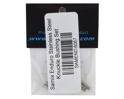 Samix Enduro Stainless Steel Knuckle Bushing Set