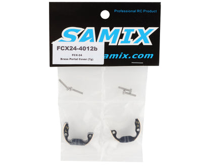 Samix FCX24 Brass Portal Cover Tuning Weights (2) (7g) (Use w/SAMFCX24-4012A)