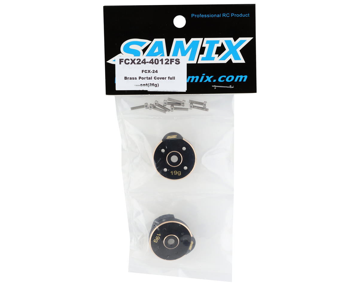 Samix FCX24 Brass Portal Cover Set (26g)