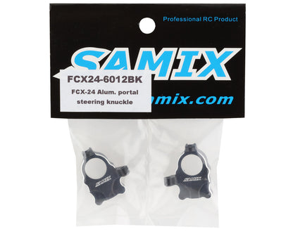 Samix FCX24 Aluminum Steering Knuckle (Black)