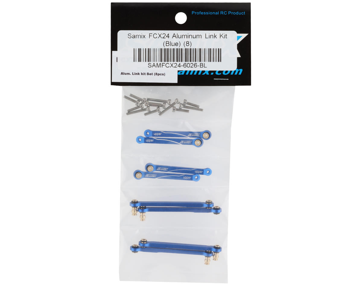 Samix FCX24 Aluminum Link Kit (Blue) (8)