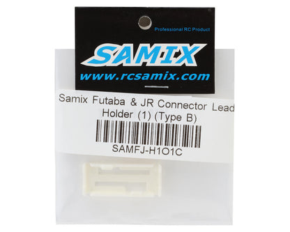 Samix Futaba & JR Connector Leads Locking Jig (Clear) (Type B)