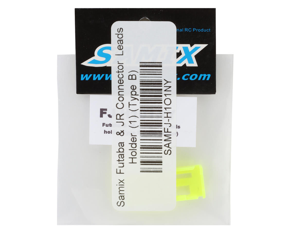 Samix Futaba & JR Connector Leads Locking Jig (Neon Yellow) (Type B)