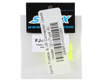 Samix Futaba & JR Connectors Leads Locking Jig (2) (Neon Yellow)