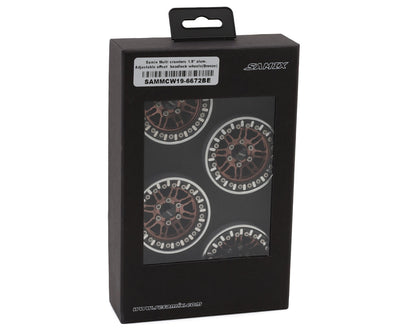 Samix Multi Crawlers "Straight Spoke" 1.9" Aluminum Adjustable Offset Beadlock