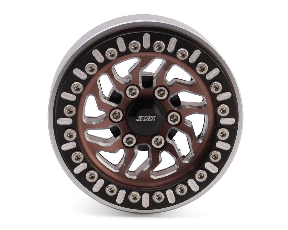 Samix Mult-Spoke Crawlers 1.9" Aluminum Spare Beadlock Wheel (Bronze)