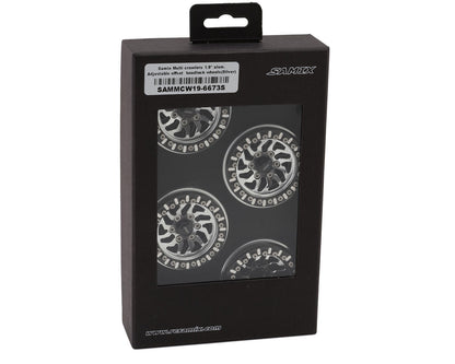 Samix Multi Crawlers "Angled Spoke" 1.9" Aluminum Adjustable Offset Beadlock