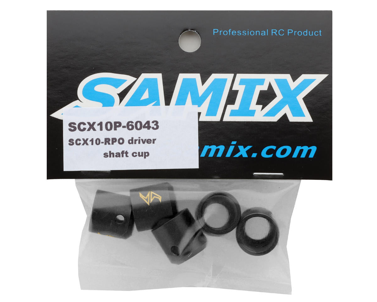 Samix SCX10 Pro Brass Driveshaft Cups (5) (26g)