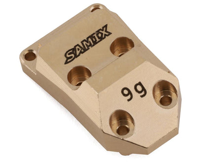 Samix SCX24 Brass Differential Cover (Black) (9g)