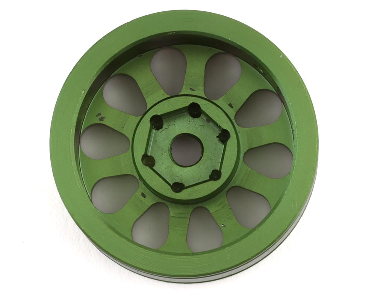 Samix SCX24 Aluminum 1.0" Wheel Set (Green) (4)