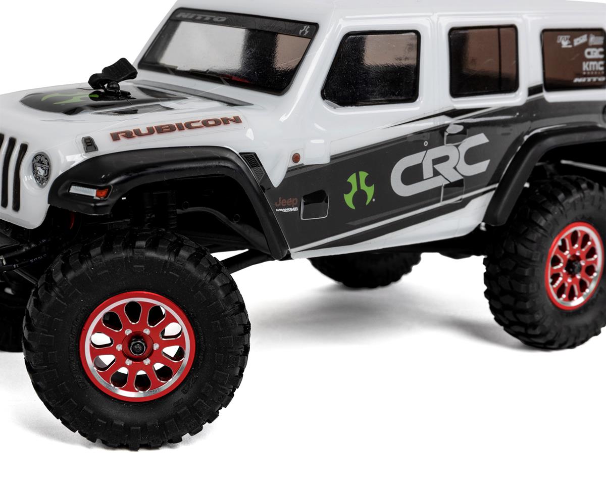 Samix SCX24 Aluminum 1.0" Wheel Set (Red) (4)