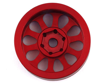 Samix SCX24 Aluminum 1.0" Wheel Set (Red) (4)