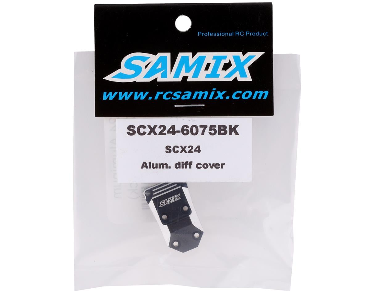 Samix SCX24 Aluminum Differential Cover (Black)