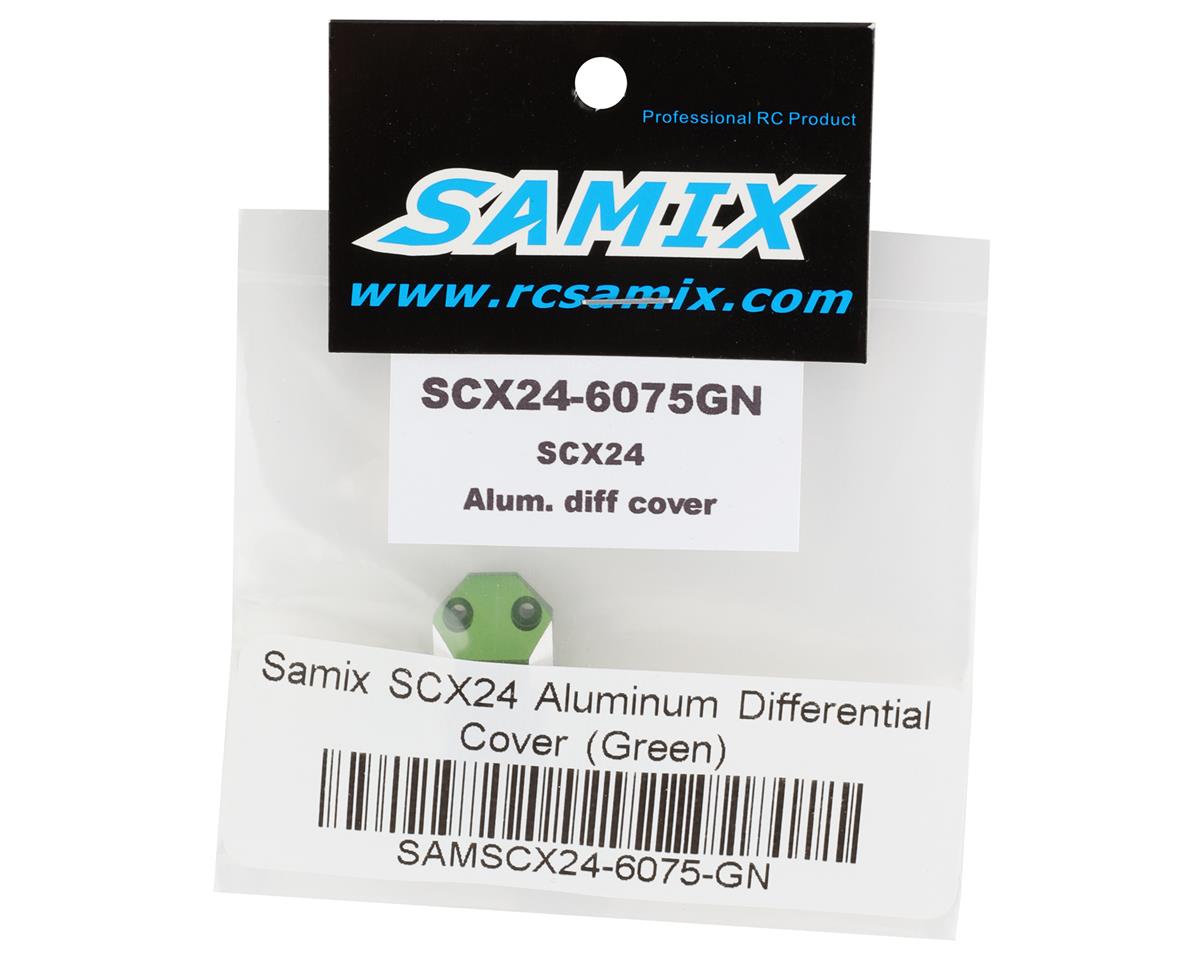 Samix SCX24 Aluminum Differential Cover (Green)
