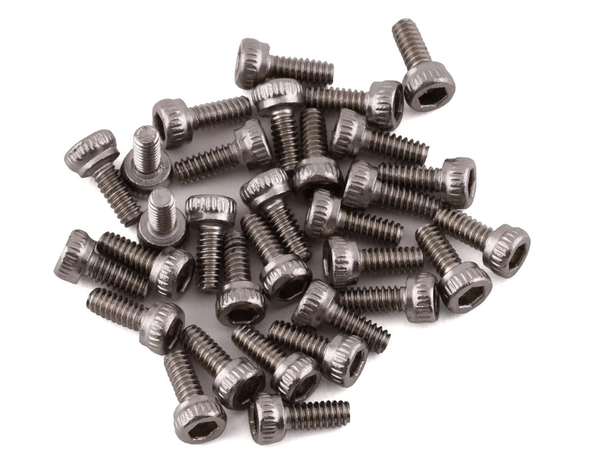 Samix SCX24 Aluminum & Brass 1.0" Beadlock Wheel Set (Black) (4) (20g)