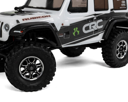 Samix SCX24 Aluminum & Brass 1.0" Beadlock Wheel Set (Black) (4) (20g)