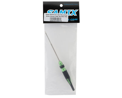 Samix SCX24 2-in-1 Hex Wrench/Nut Driver (Green) (.050" Hex/4mm Nut)