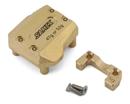 Samix SCX10 III Brass Differential Cover (Black)