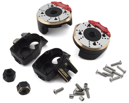 Samix SCX10 III/Capra Brass Heavy Duty Steering Knuckle