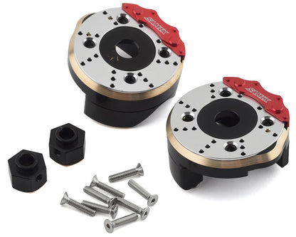 Samix SCX10 III/Capra Brass Heavy Duty Steering Knuckle