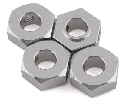 Samix SCX-6 Aluminum Hex Adapter (Silver) (4) (7mm)
