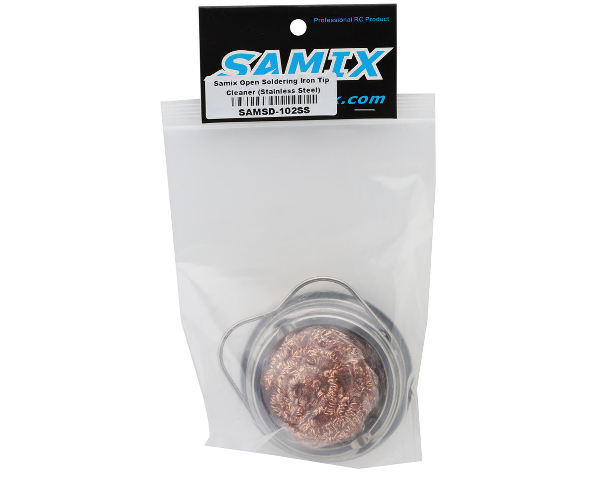 Samix Open Soldering Iron Tip Cleaner (Stainless Steel)