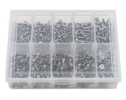 Samix Stainless Steel M3 Screw Set w/Storage Box (Silver) (350)