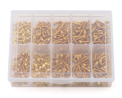 Samix Stainless Steel M3 Screw Set w/Storage Box (Silver) (350)