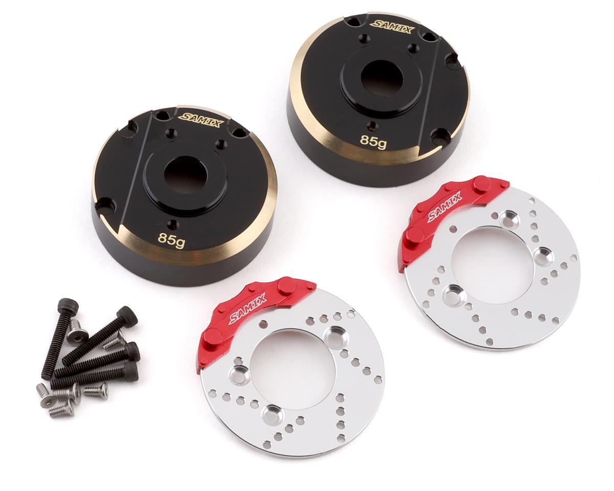 Samix Brass Portal Covers for Traxxas TRX-4