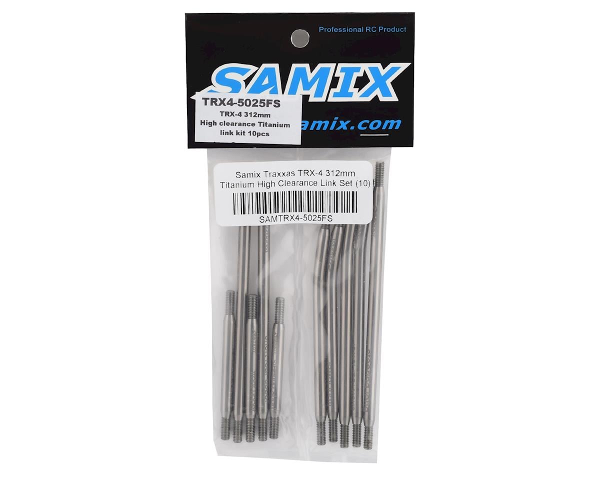 Samix Titanium High Clearance Suspension Links for Traxxas TRX-4