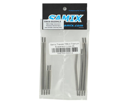 Samix Titanium High Clearance Suspension Links for Traxxas TRX-4