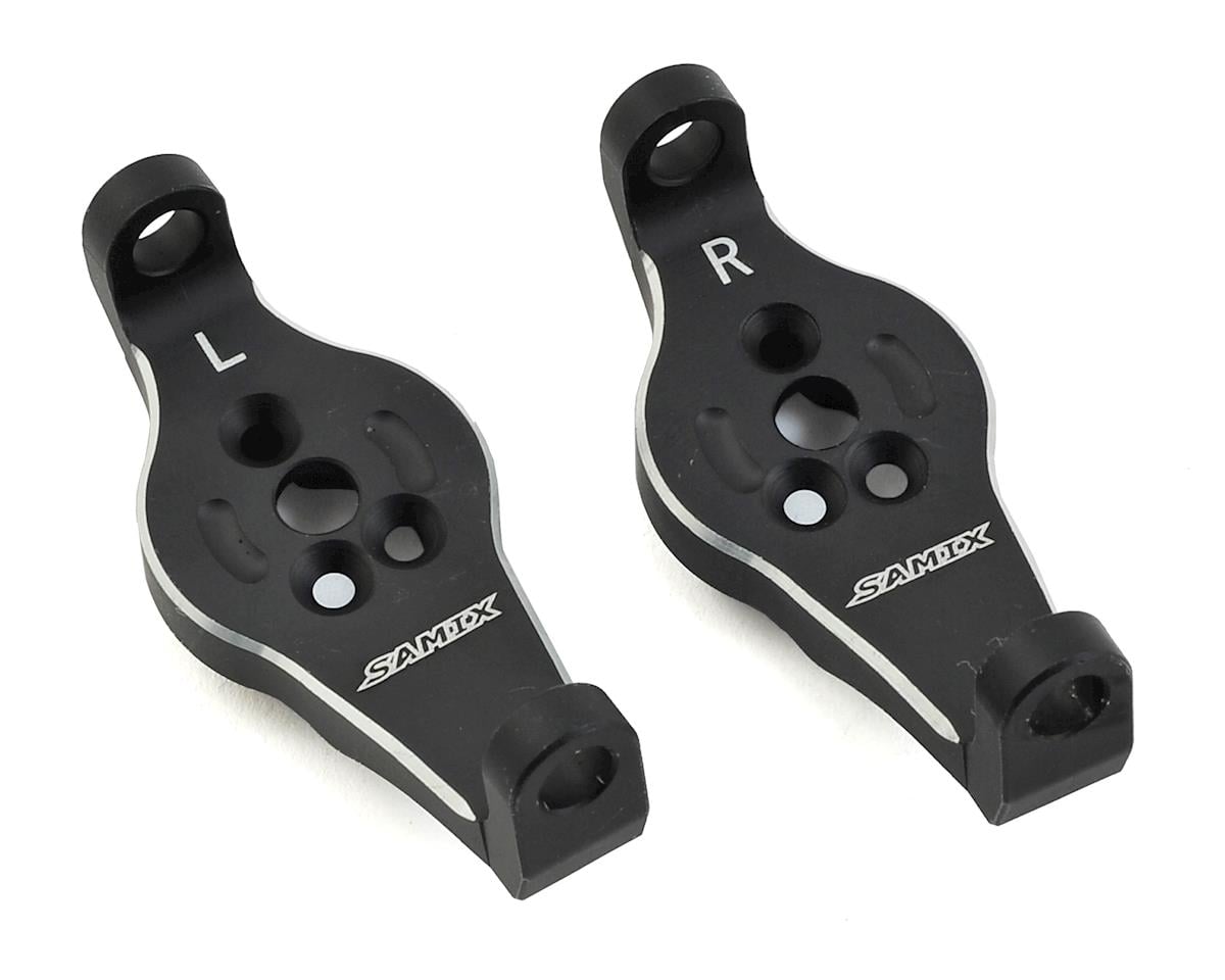 Samix Aluminum Hub Carrier for Traxxas TRX-4 (Black)