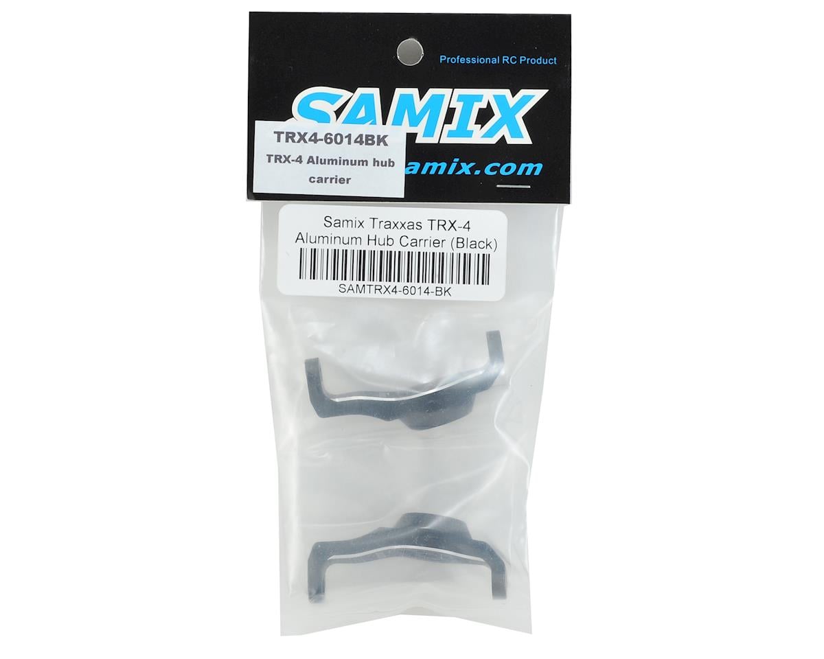 Samix Aluminum Hub Carrier for Traxxas TRX-4 (Black)