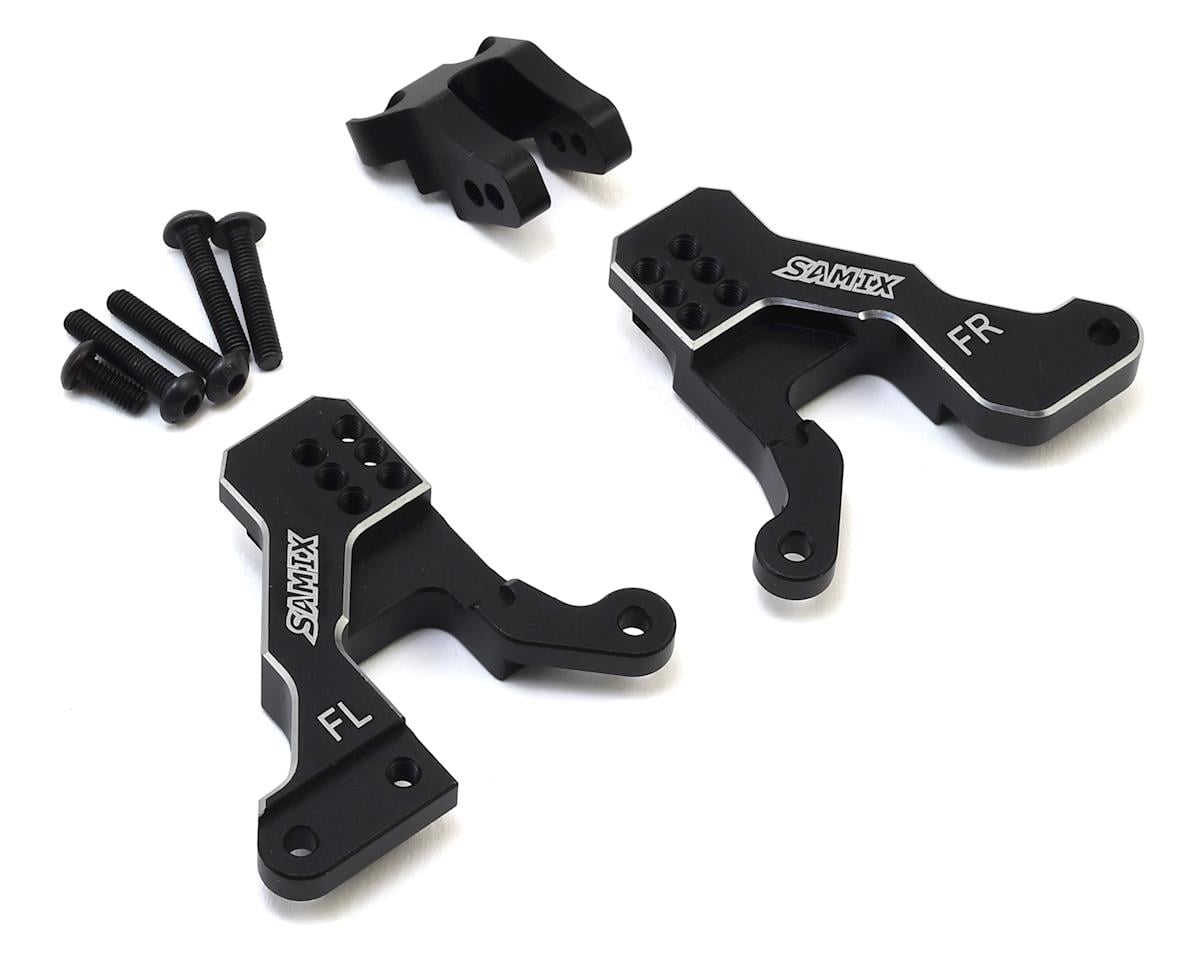 Samix Aluminum Front Shock Plate for Traxxas TRX-4 (Black)