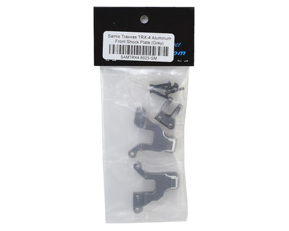 Samix Aluminum Front Shock Plate for Traxxas TRX-4 (Grey)