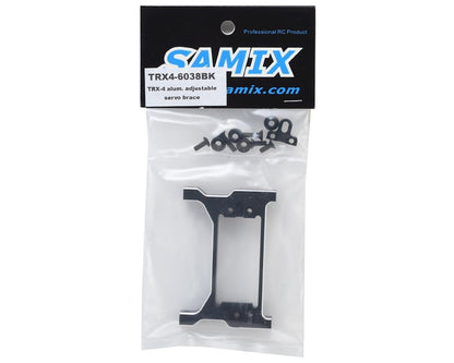 Samix Aluminum Adjustable Front Cross Brace/Servo Mount for Traxxas TRX-4
