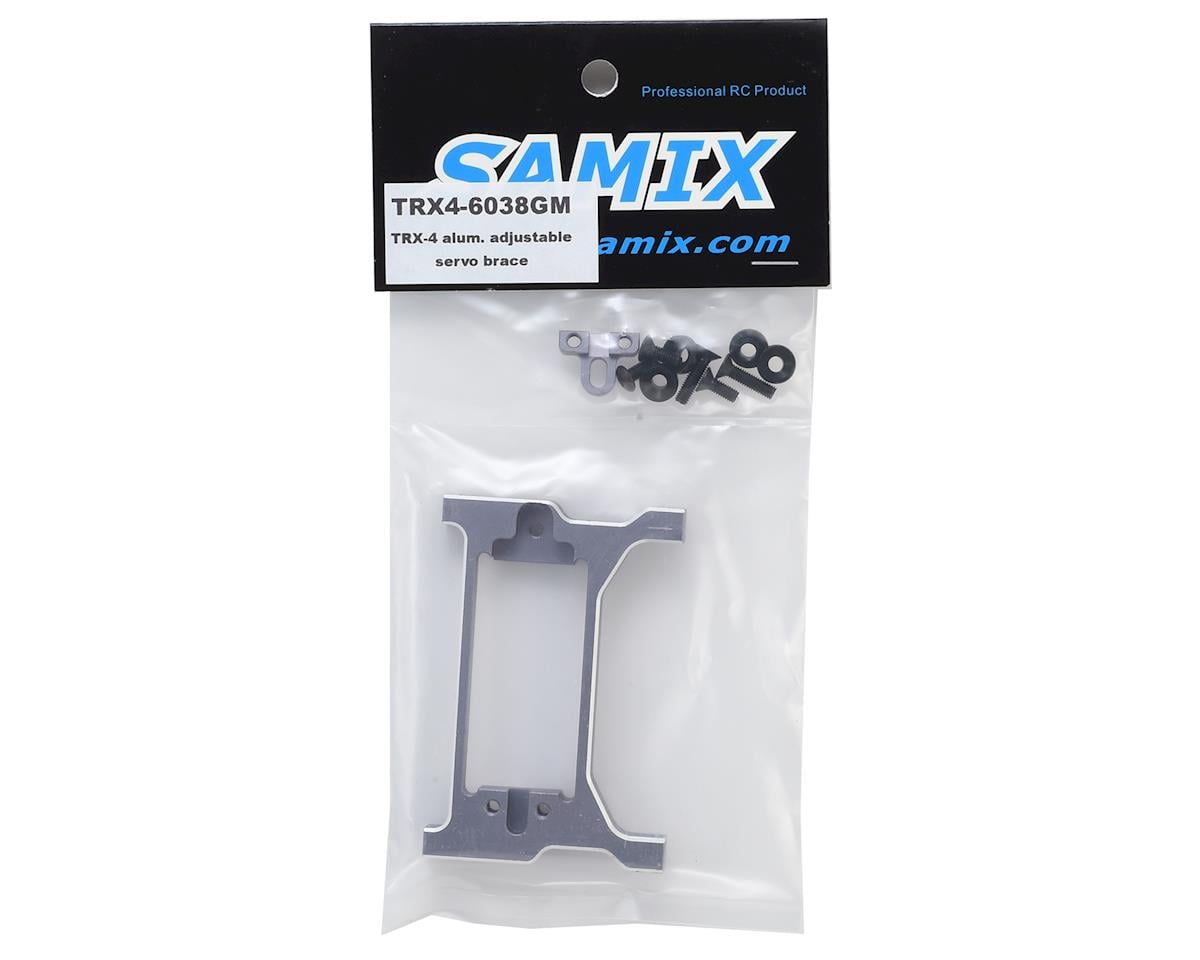 Samix Aluminum Adjustable Front Cross Brace/Servo Mount for Traxxas TRX-4
