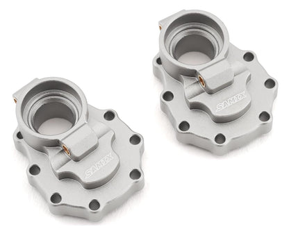 Samix Aluminum Rear Portal Drive Housing for Traxxas TRX-4 (Silver)