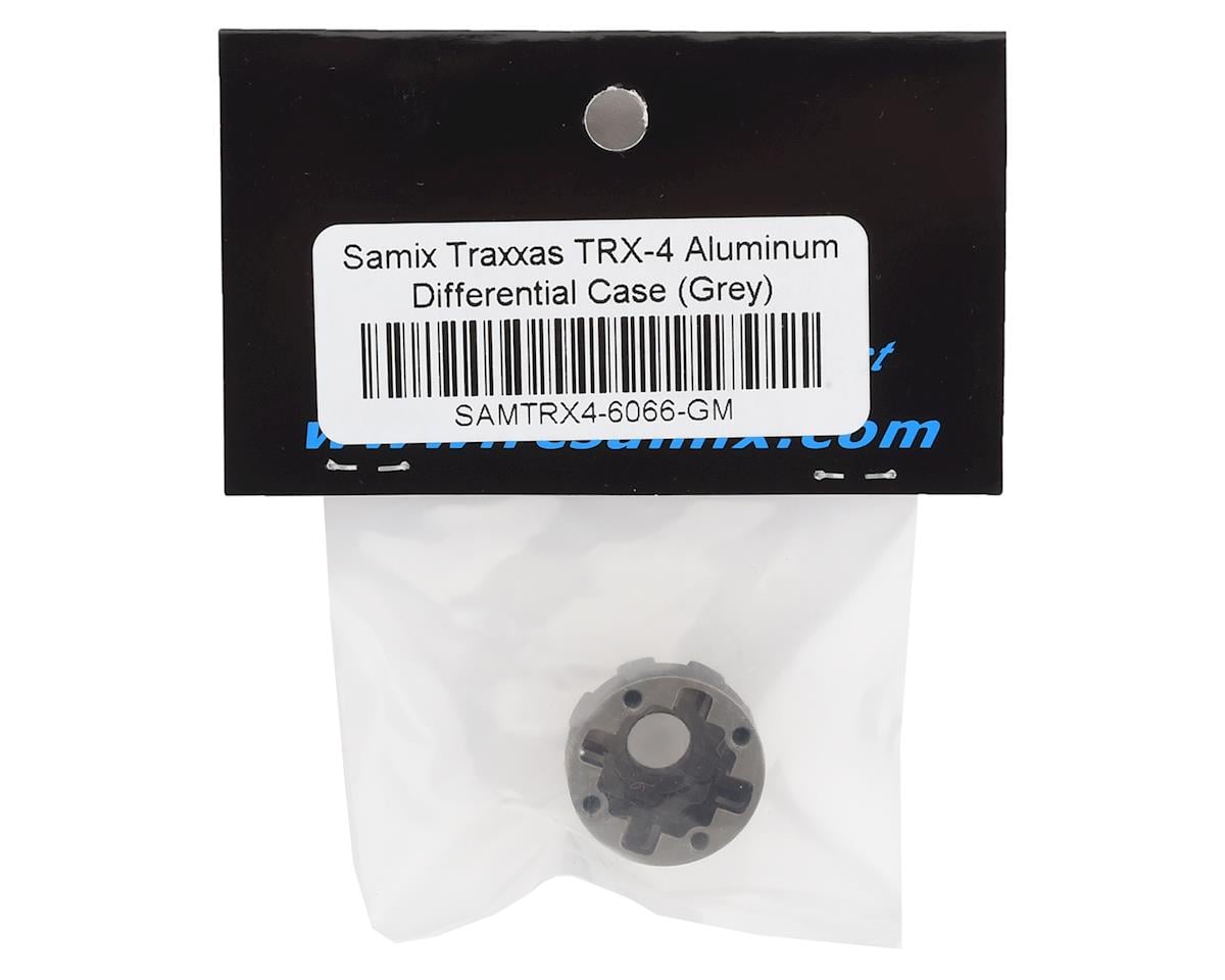 Samix Aluminum Differential Case for Traxxas TRX-4 (Grey)