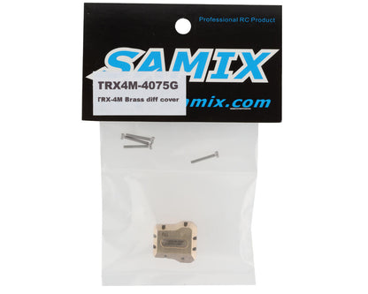 Samix Brass Differential Cover for Traxxas TRX-4M (Gold) (16g)