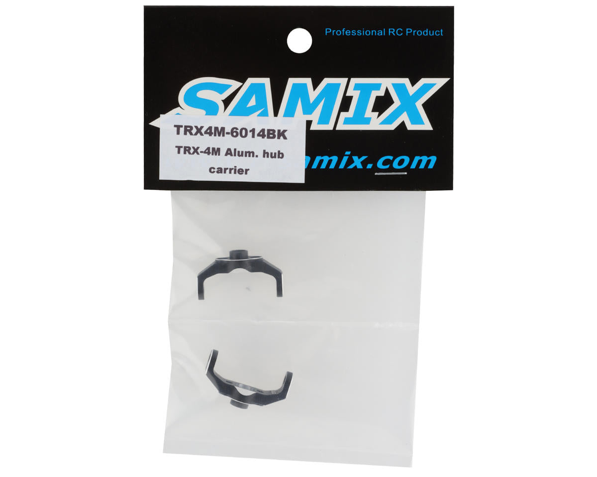 Samix Aluminum Hub Carriers for Traxxas TRX-4M (Black) (2)