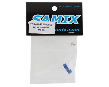 Samix Aluminum Servo Horn for Traxxas TRX-4M (Blue) (25T)