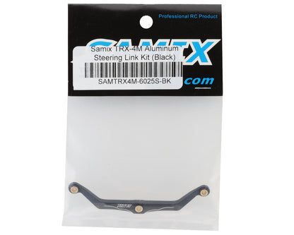Samix Aluminum Steering Link for Traxxas TRX-4M (Black)